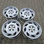 4 felgi aluminiowe chromowane sowblade Chevrolet Corvette C4 1991