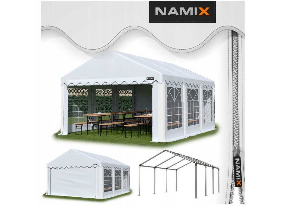 *** PROMOCJA *** Namiot BASIC 3x6 imprezowy ogrodowy altana PE 240g/m2