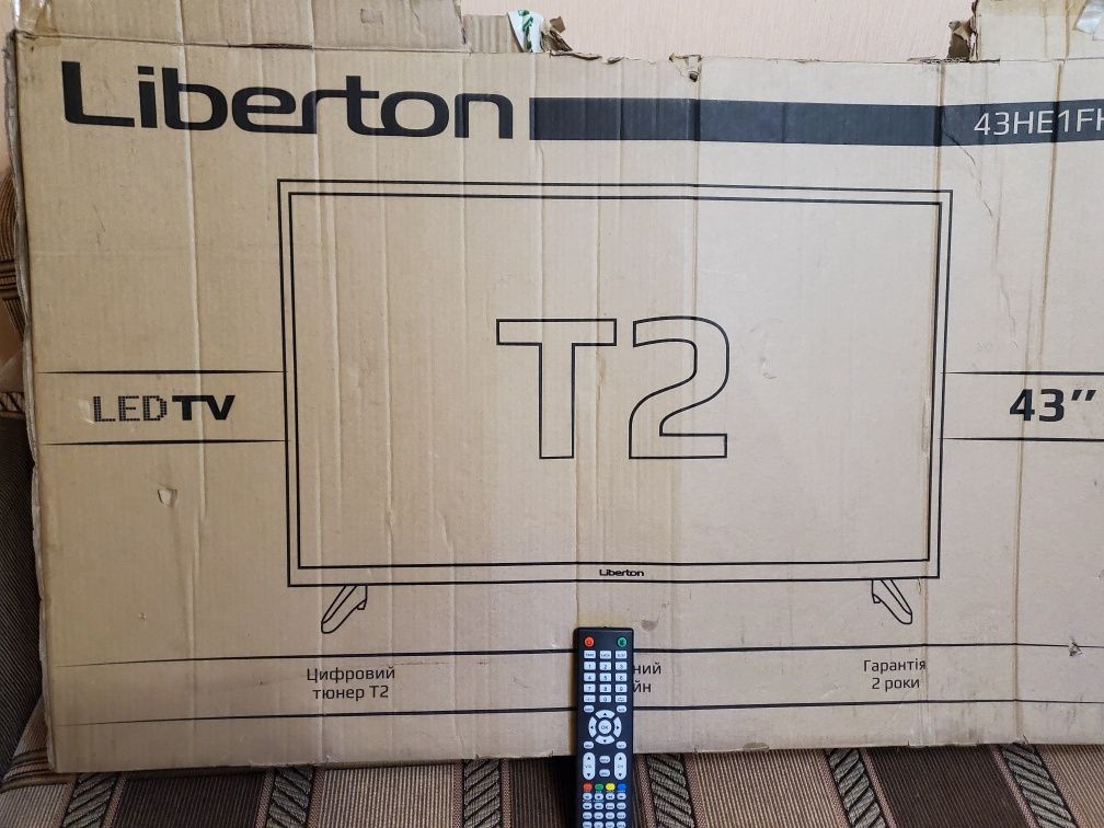 Liberton 43 t2 телевізор під ремонт.на запчастини