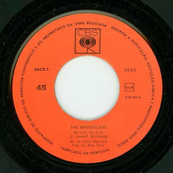 The Marmalade - OB LA DI OB LA DA - 1978