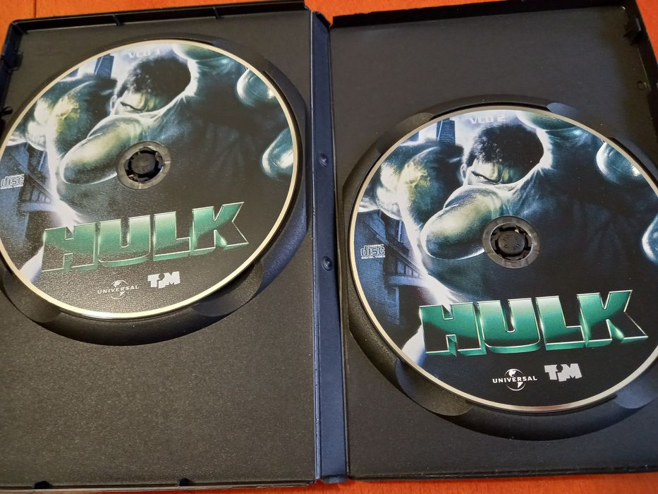Film Hulk wersja 2-płytowa VCD
