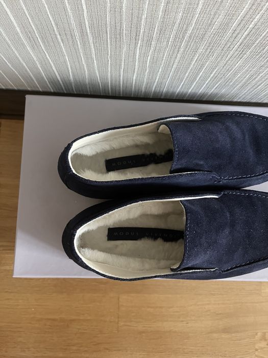 Замшеві дезерти на натуральному хутрі