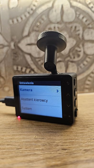 Garmin Dash Cam 67W + tył Garmin mini + karty