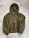 Zielona bluza sportowa khaki śliska M 38 forever 21 nowa z kapturem