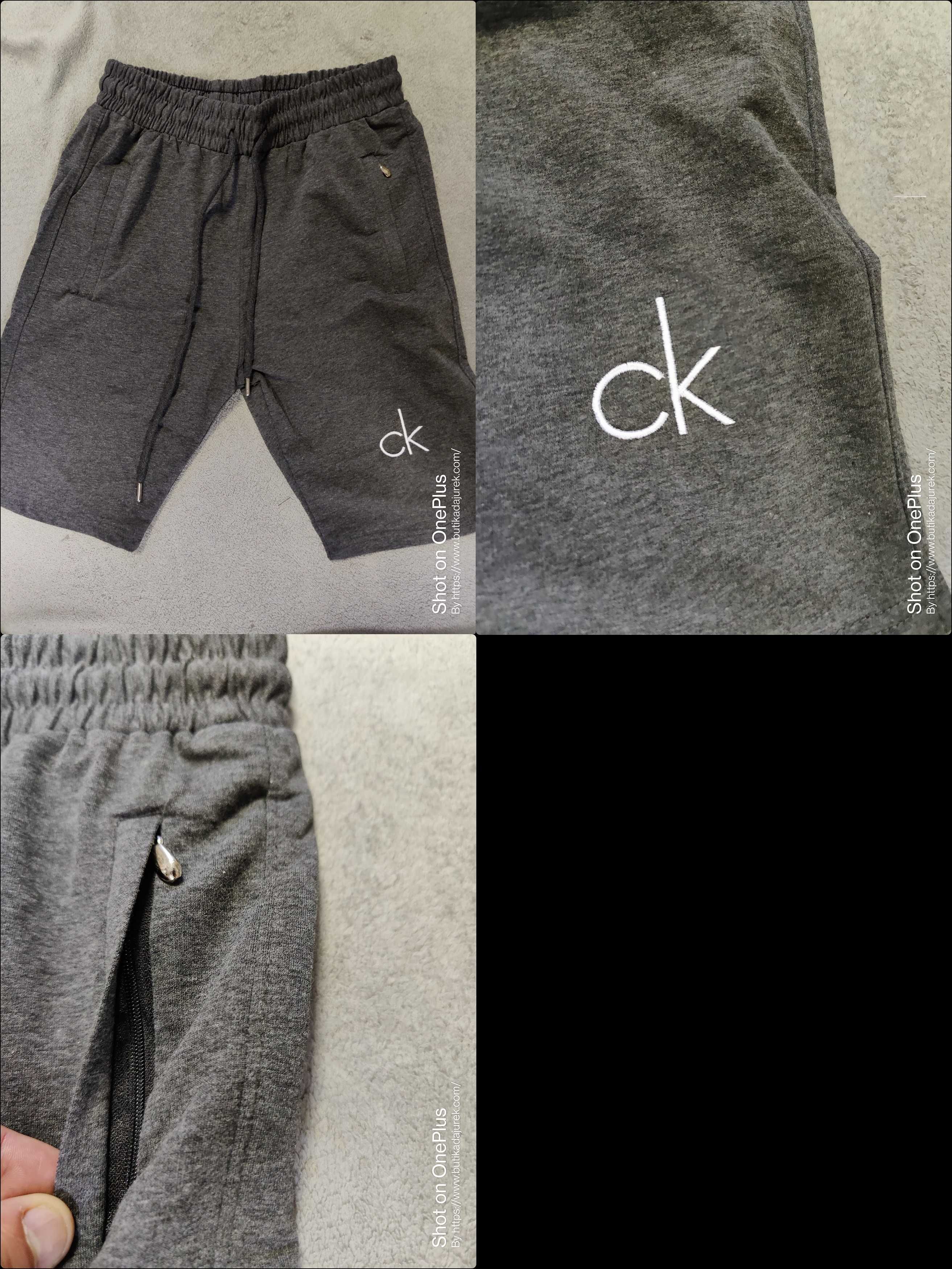 Spodnie krótkie męskie Calvin Klein bawełna szorty