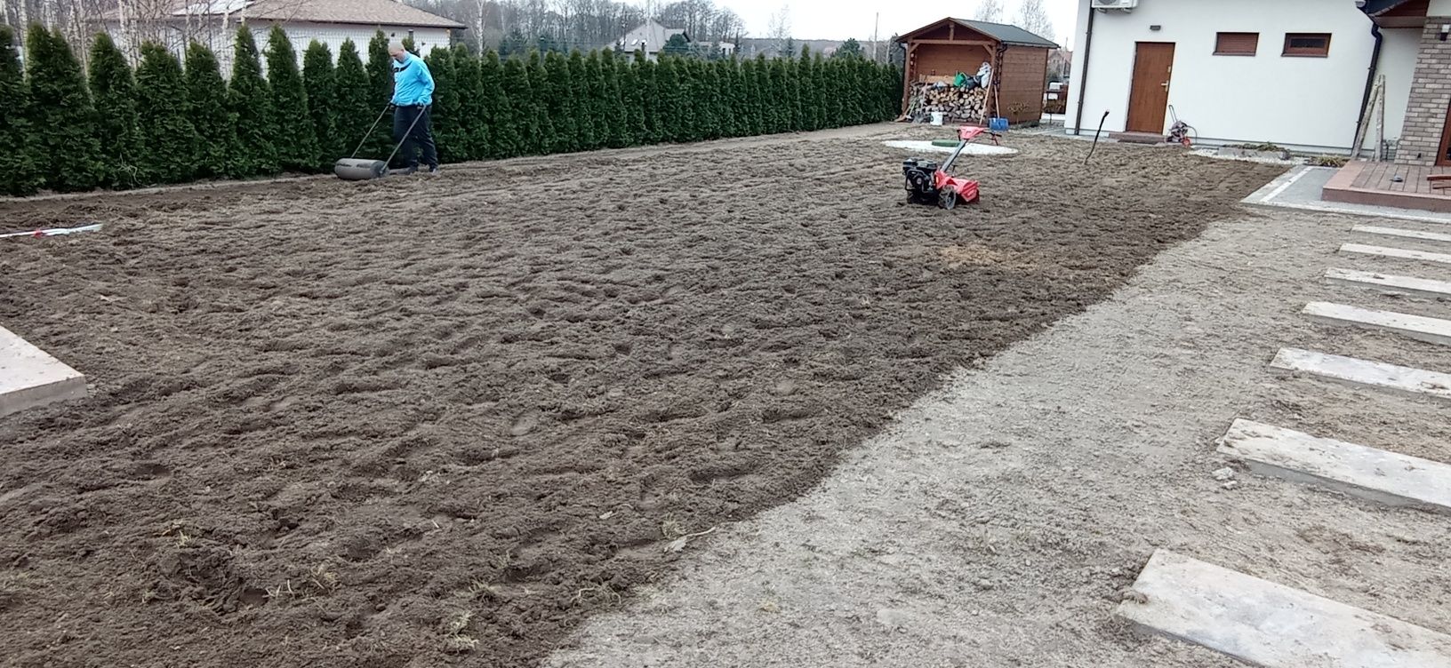 Wynajem i usługi. Glebogryzarka seperacyjna.  Frezarka do pni