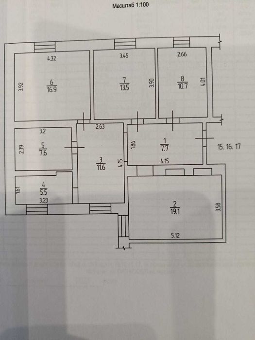 Продам 3кімнатну квартиру 92,6кв.м. НЕ АГЕНСТВО