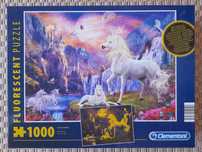 Clementoni Fluorescent Puzzle 1000 peças - Early Evening