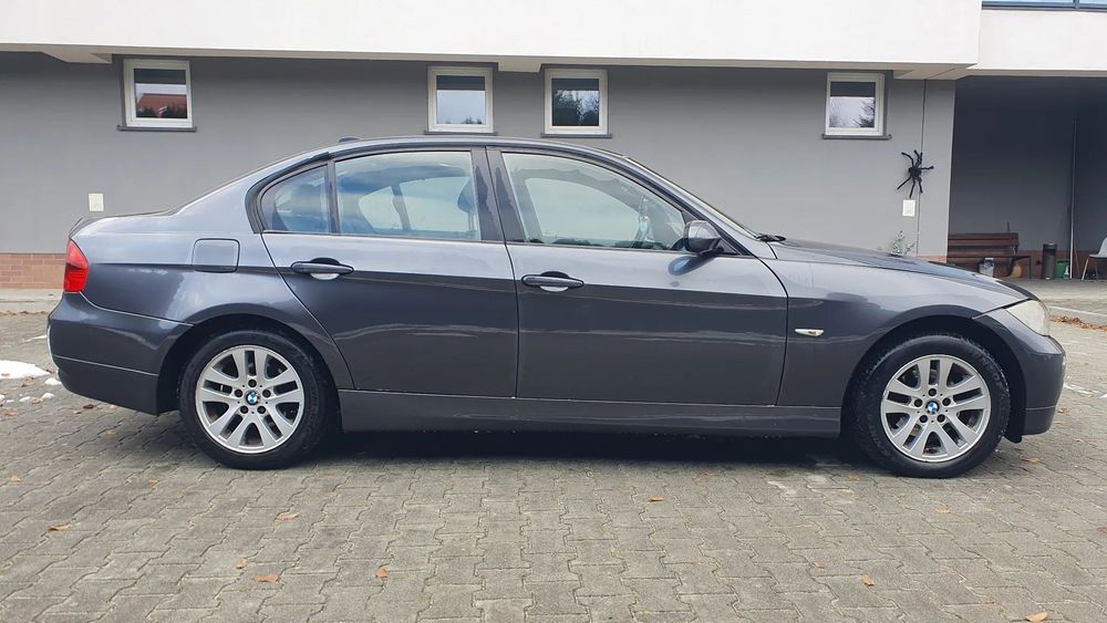 BMW Seria 3 BMW E90 2007r 320D 163KM SEDAN Automat NAVI Zarejestrowana