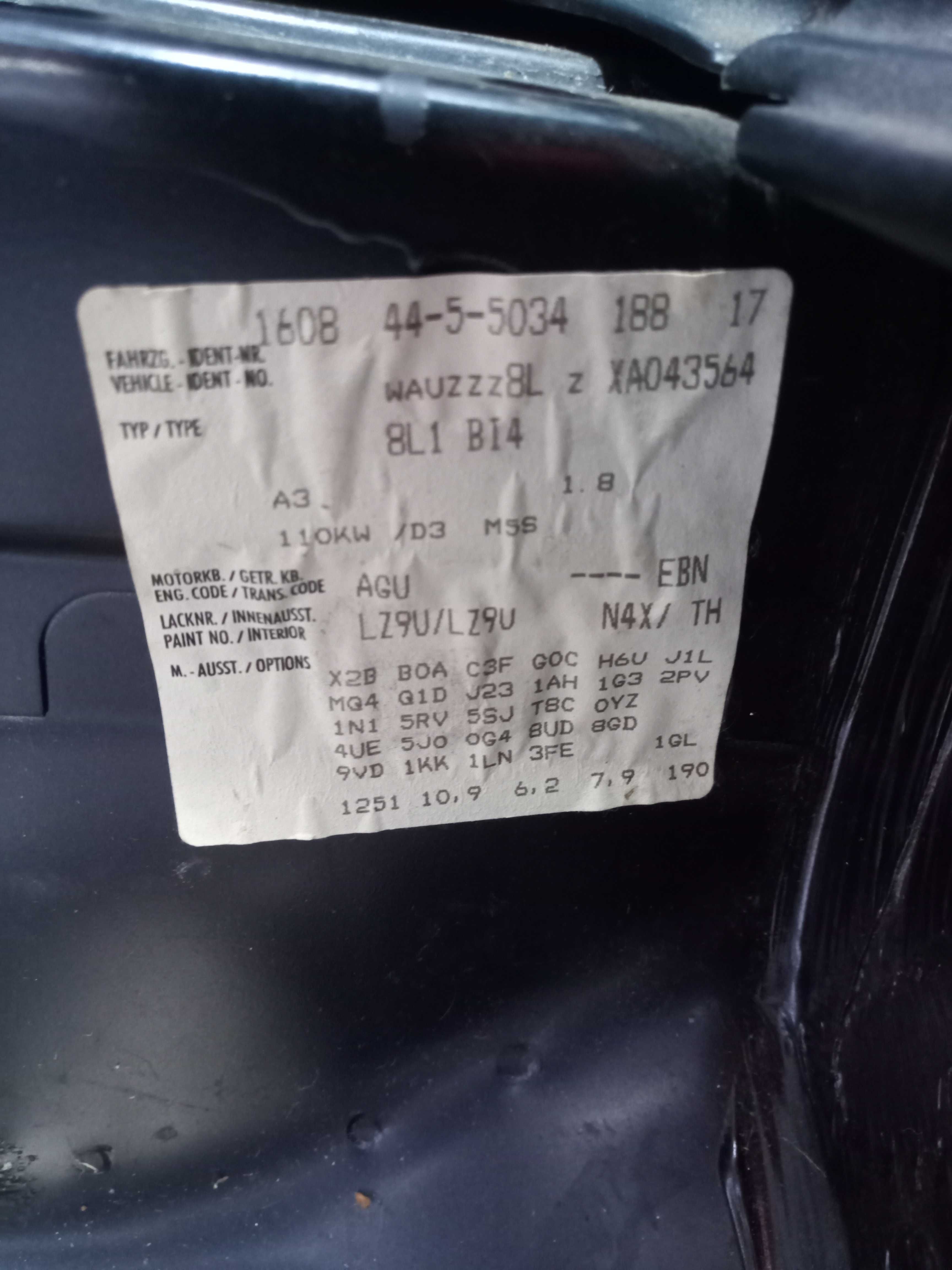 AUDI A3 8L GOLF IV 1.8 T EBN SKODA SKRZYNIA biegów kompletna małopolsk