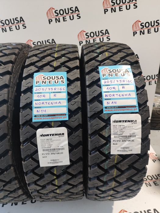 2 pneus Nortenha 205-75R16C - Oferta dos Portes