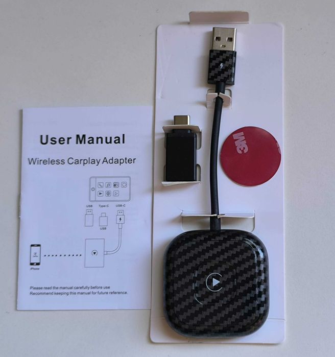Бездротовий автомобільний адаптер карплей Apple Car Play для IOS