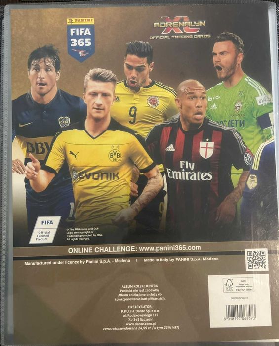 Klaser Panini Adrenalyn XL + 147 kart