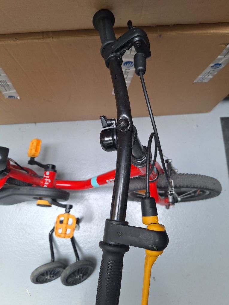 Bicicleta de criança btwin disco ver 100 roda 14