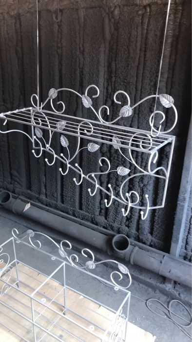 Вішалка кована , вешалка кованая, прихожая, вітальня, мебель