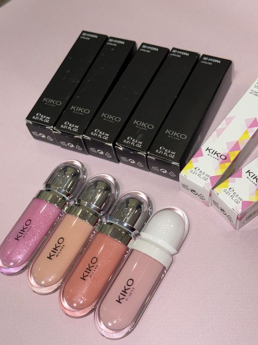 подарунковий набір кіко lip volume 3d kiko milano блеск блиск олівець