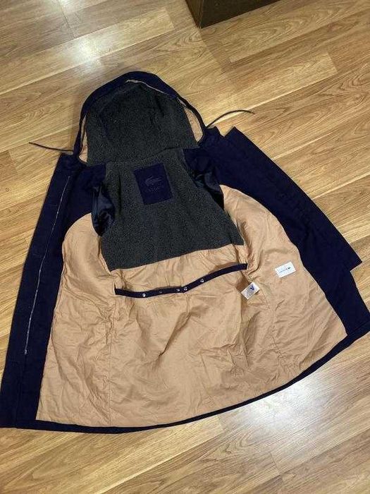 Зимове пальто, подовжена жіноча куртка парка, lacoste