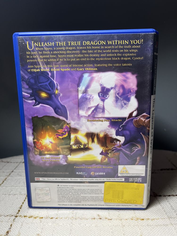 ENG The Legend of Spyro A New Beginning PS2