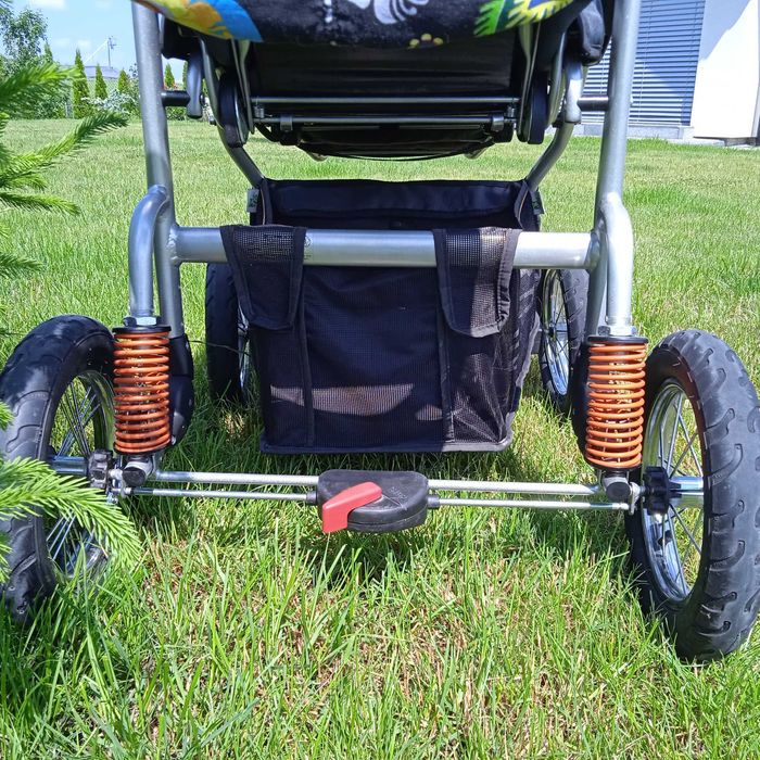 Wózek 2 w 1, wielofunkcyjny Implast Driver 3XL gondola + spacerówka