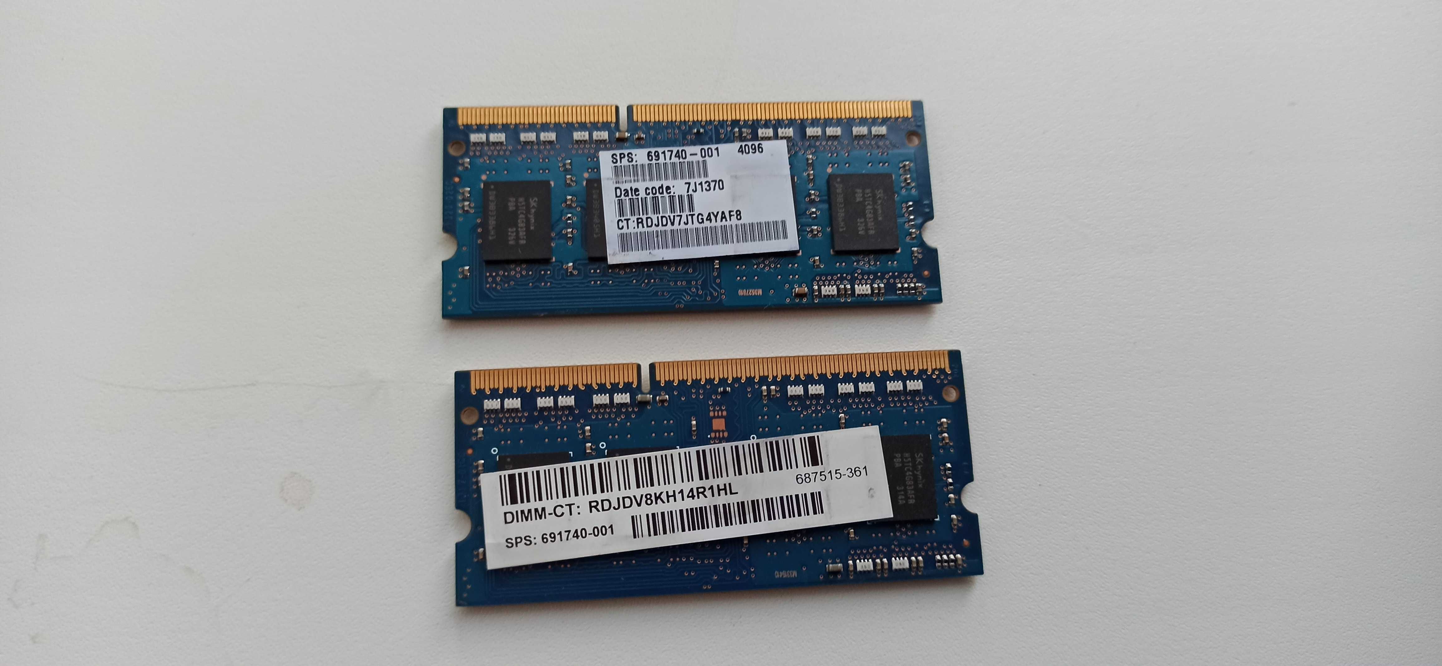4 Гб PC3L-12800s Hynix (для ноутбука)