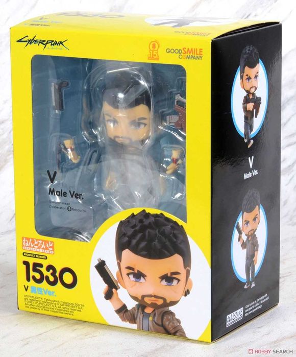 Nendoroid Cyberpunk 2077 - Male V - Good Smile Company - Novo e Selado