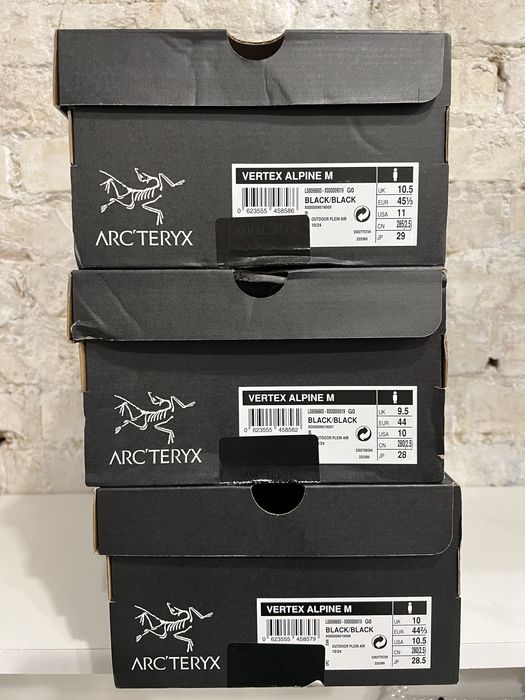 Кросівки чоловічі Arc'teryx Vertex Alpine Black X000009019 оригінал