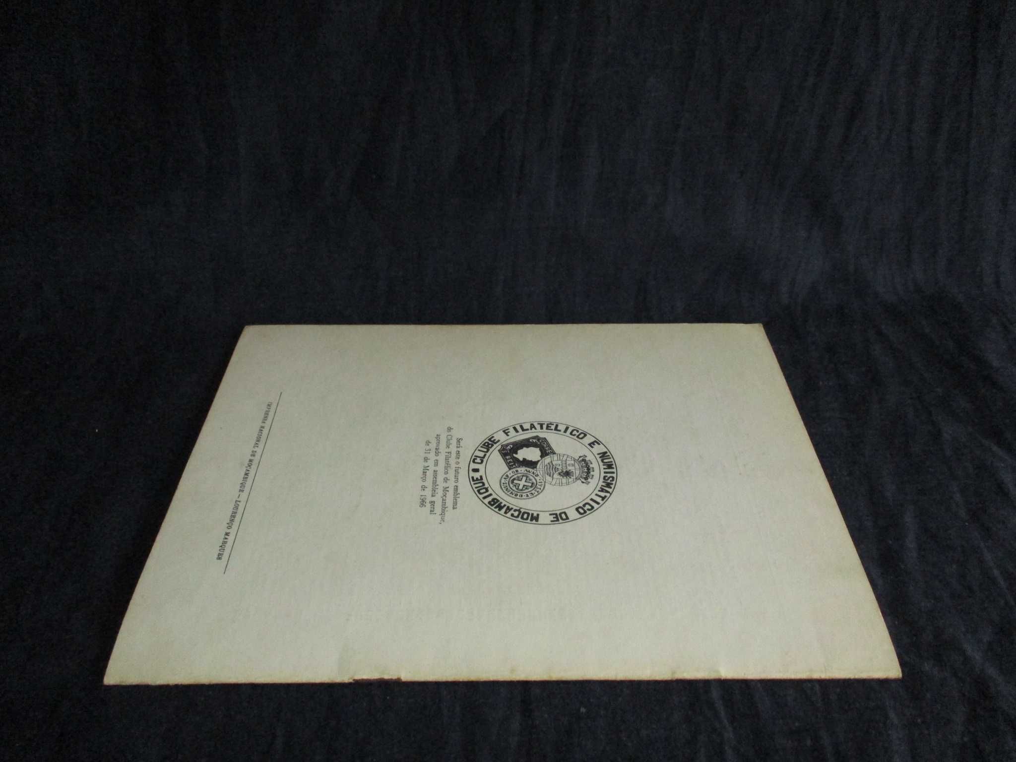 Livro Boletim do Clube Filatélico de Moçambique 1965 a 1966