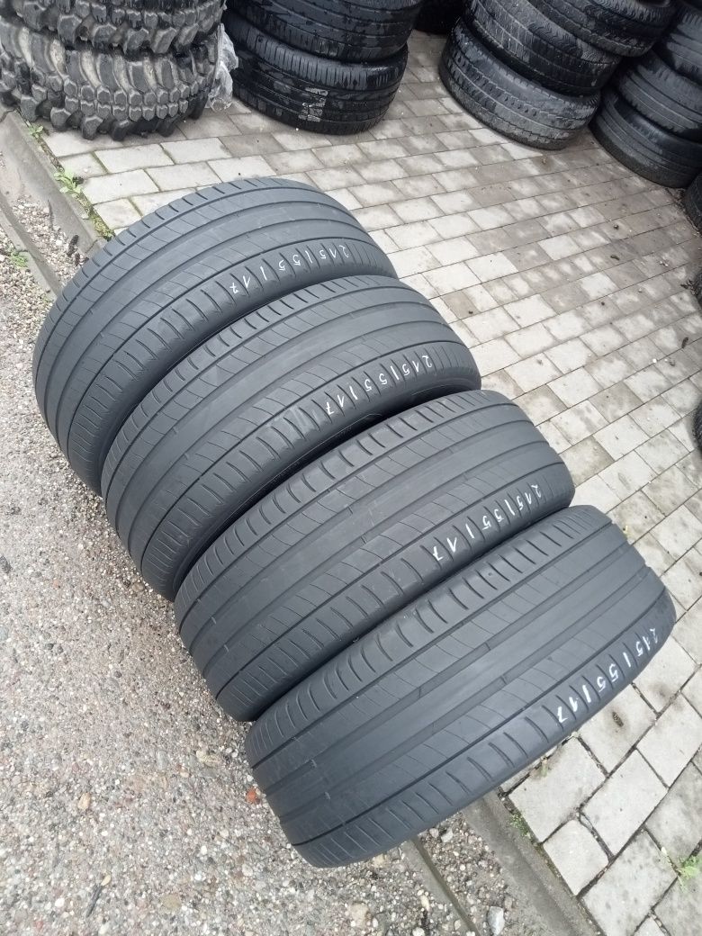 4x Opony Używane Letnie 215/55R17 Letnie Michelin