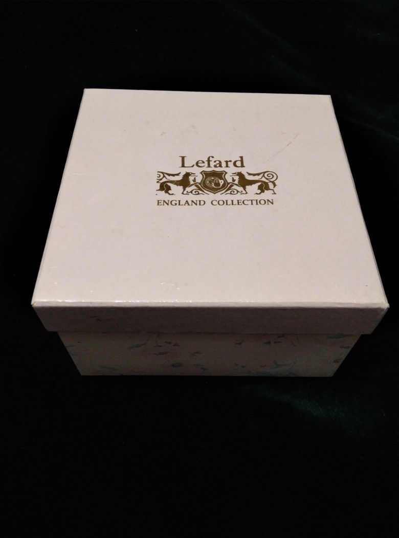 Кофейный набор, чашка с блюдцем lefard