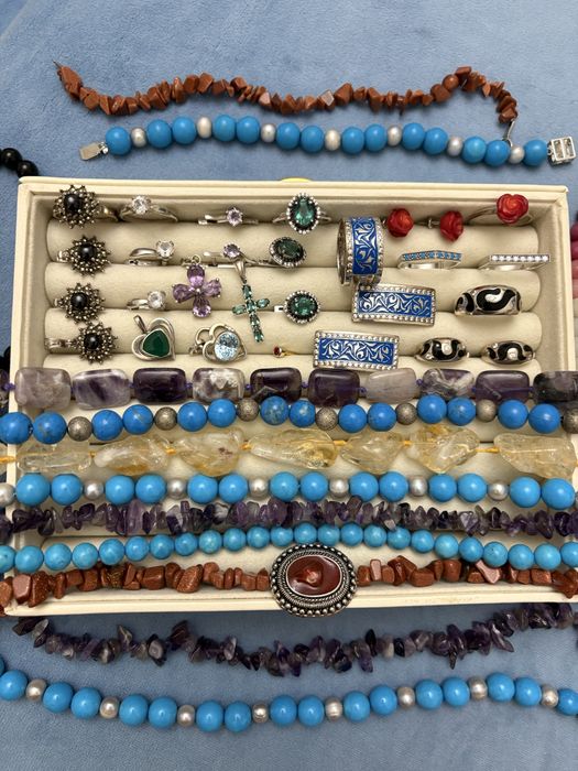 Срібло,серебро 925 кварц,топаз,цитрін,корал,бирюза,аметист,опал,агат