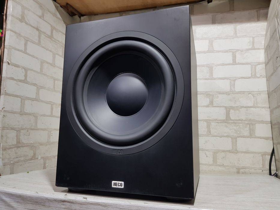 Активний сабвуфер HECO Music Style Sub 25, потужність 250 Вт, б/у