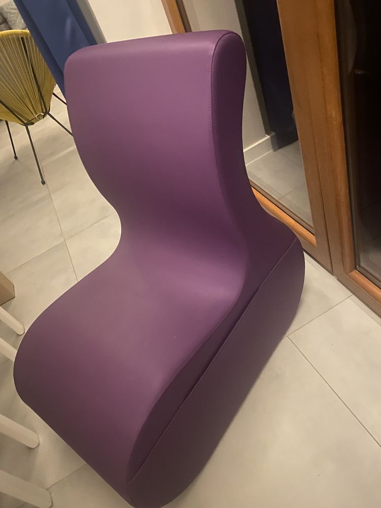 Fotele vank fioletowe