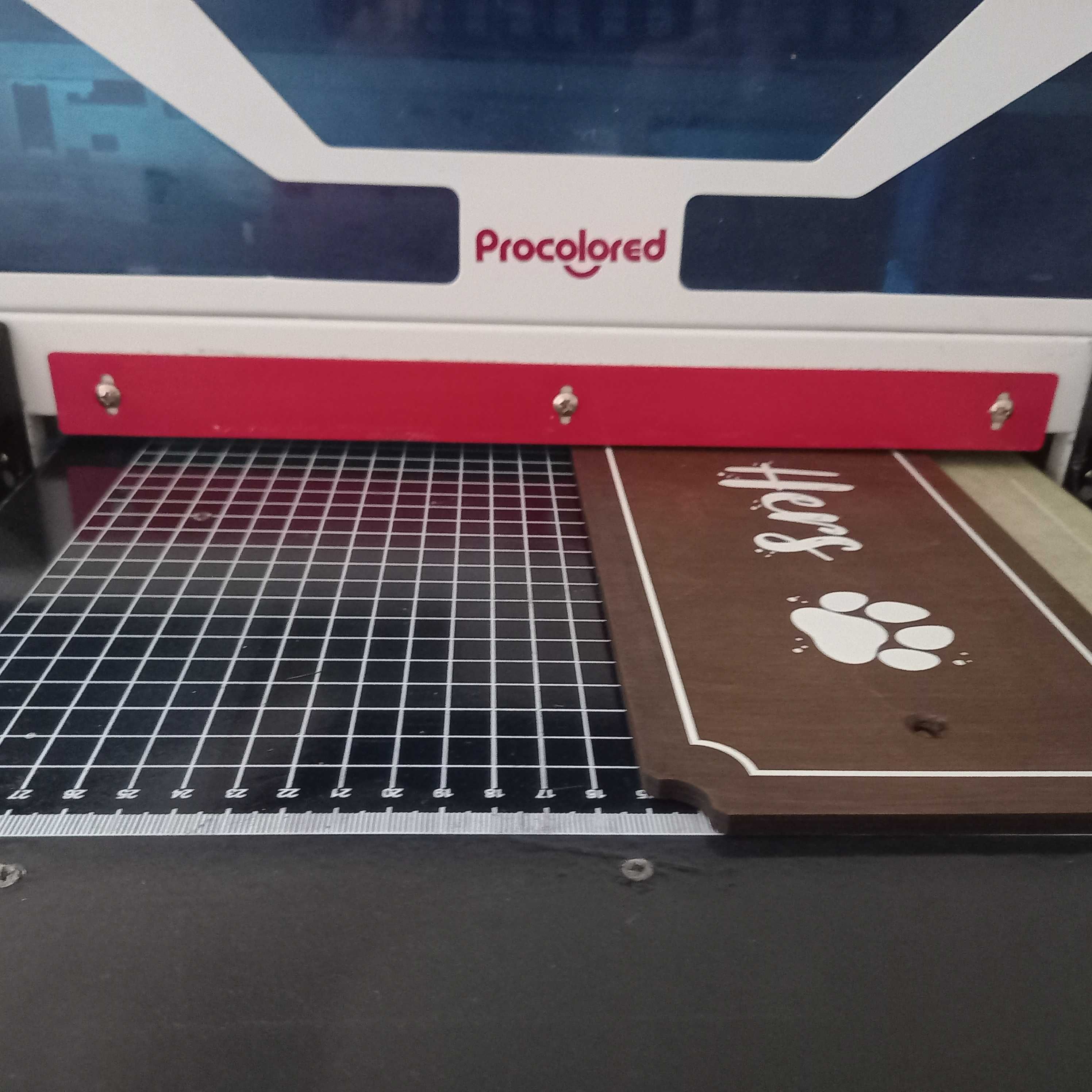 Уф принтер PROCOLORED формату А3 з поворотною віссю, UV принтер