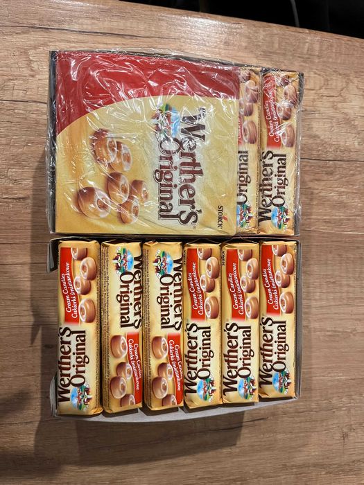 Werther's Original - Cukierki śmietankowe 24 opakowania po 50g