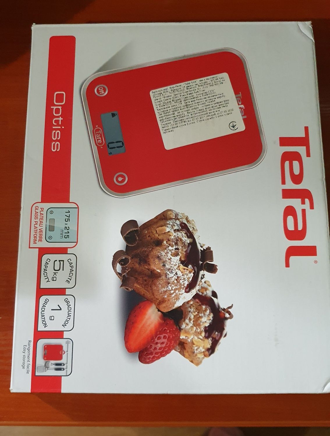 Tefal весы оригинал, новые.