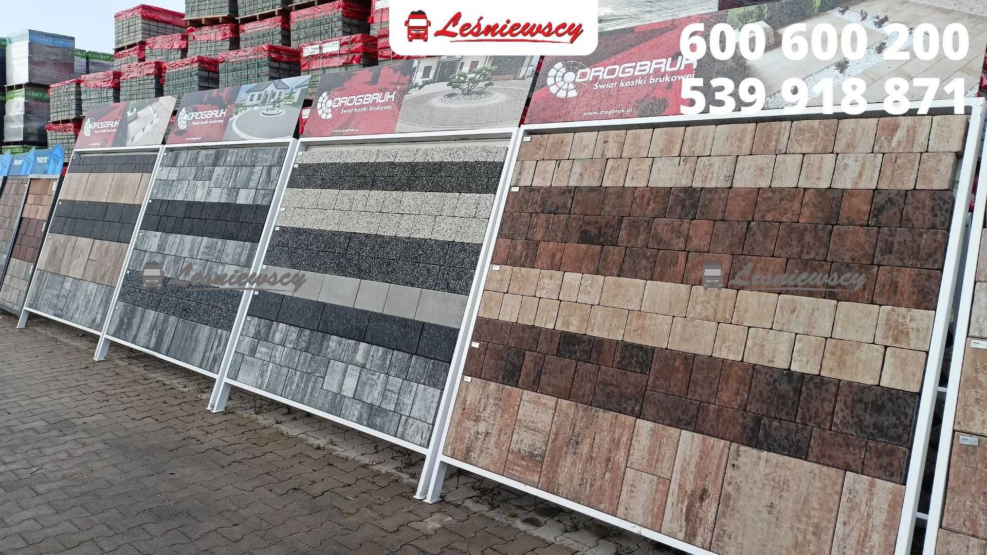 Kostka brukowa Drogbruk-Moderno na podjazd chodniki taras dostawa HDS