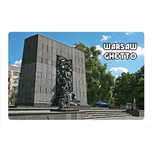 Magnes na lodówkę z efektem 3D Warszawa Ghetto