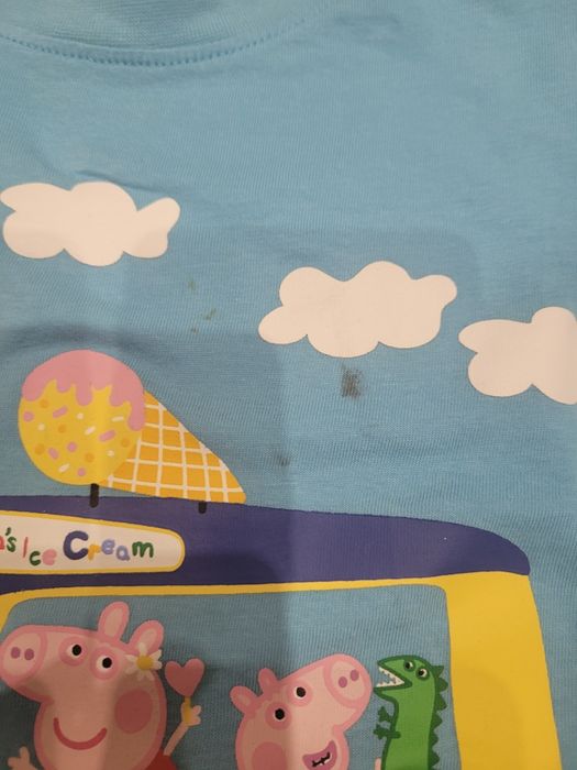 T-shirty chłopięce. Koszulki z krótkim rękawem. Rozmiar 110. Peppa Pig