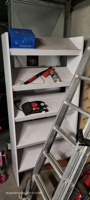 Regał ba buty biały