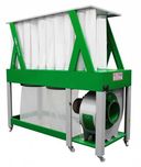Odciąg trocin pyłów pochłaniacz wiórów 8900m3 7,5kW 45 filtrów 3kPa