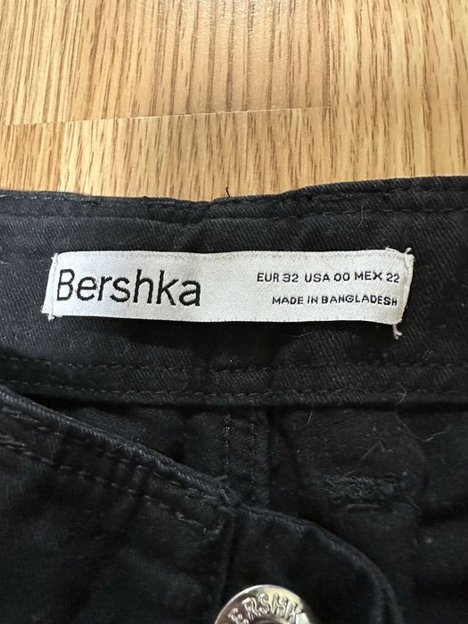 Чорні карго штани Bershka | Нові | Розмір 32 (XS-S)