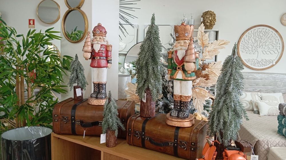 Soldadinhos de Decoração em Resina Natal 51cm ( Novo )