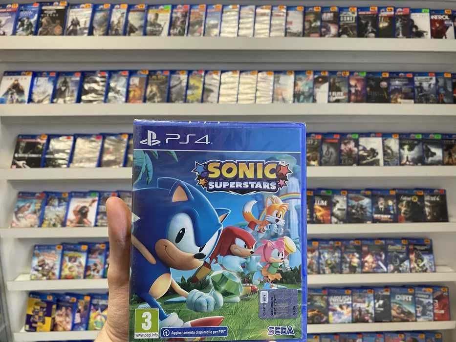 Gra Ps4: Sonic Superstars. Nowa. Polska wersja językowa