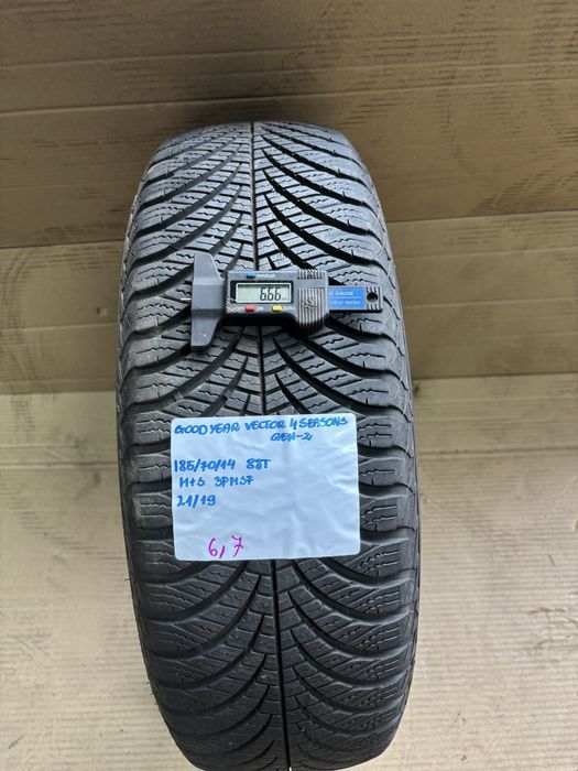 1x 185/70R14 88T GOODYEAR VECTOR 4SEASON GEN-2 opona wielosezon 3PMSF