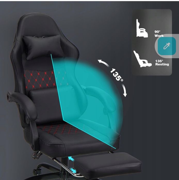 Fotel gamingowe  nowe w kartonie