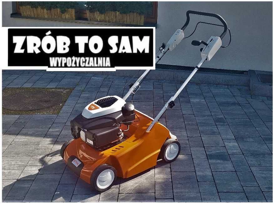 Wydajny mocny wertykulator Stihl RL 540 do dużych powierzchni wynajem