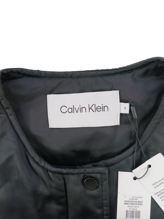 Calvin Klein Kamizelka czarna r. S