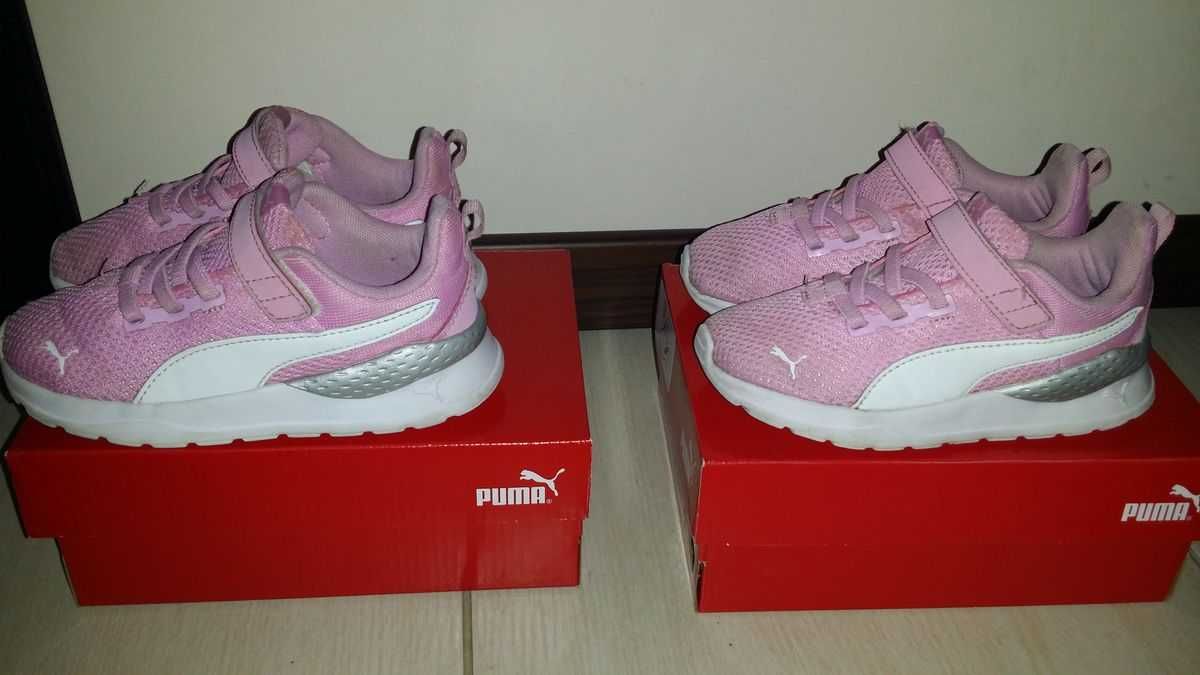PUMA Anzarun Lite AC r.26 16-17cm różowe buty sportowe bliźniaczki