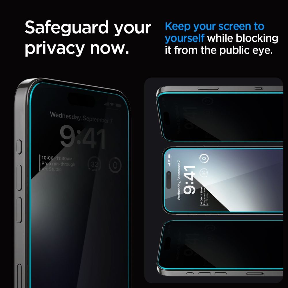 szkło hartowane spigen glas.tr "ez fit" iphone 15 privacy kup z olx!