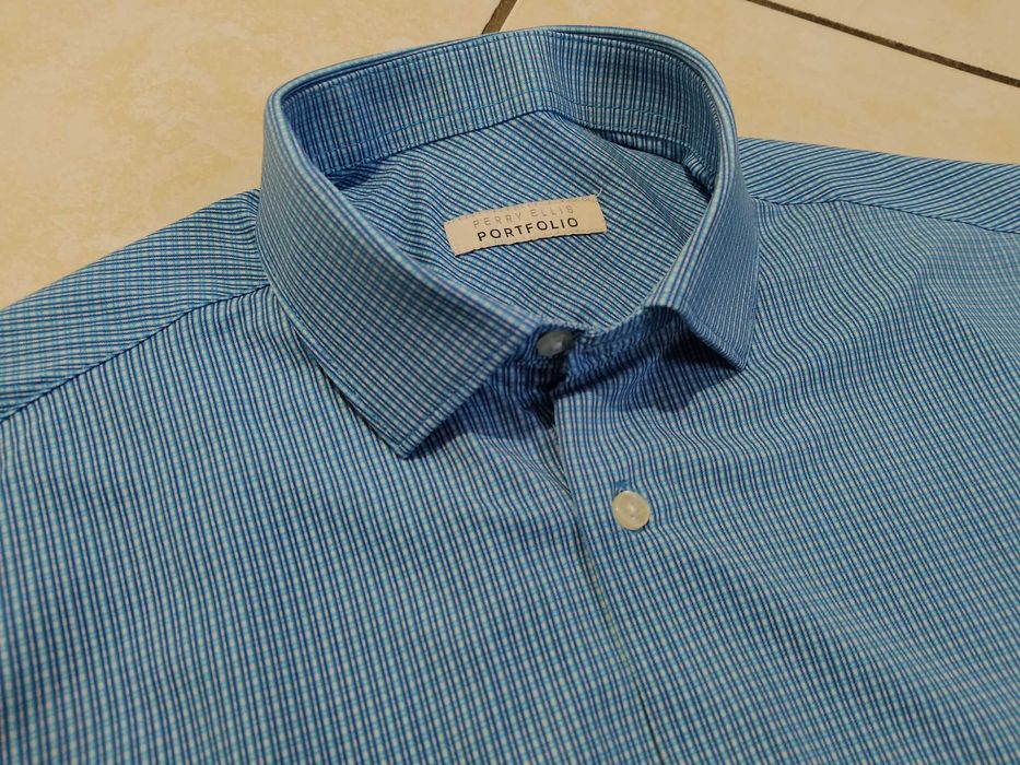 PERRY ELLIS USA - NOWA! Markowa Koszula Męska rozmiar L